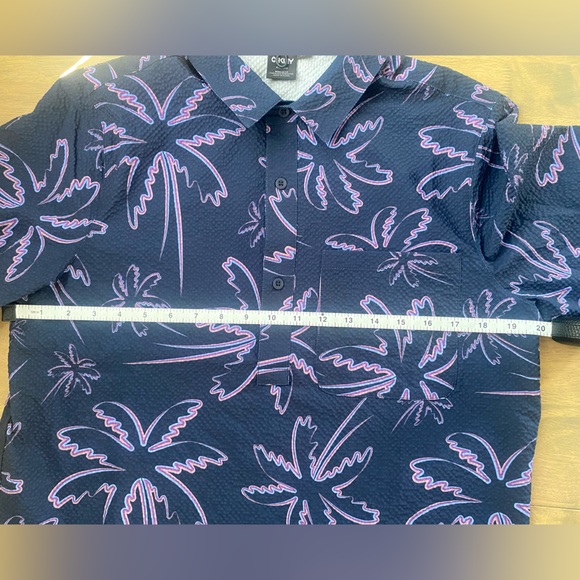 Oakley Deco Palms Rc SS Button Down - Men’s Small (Fits like Medium) - Picture 3 of 11